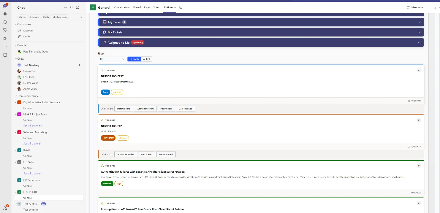 The ticket data model