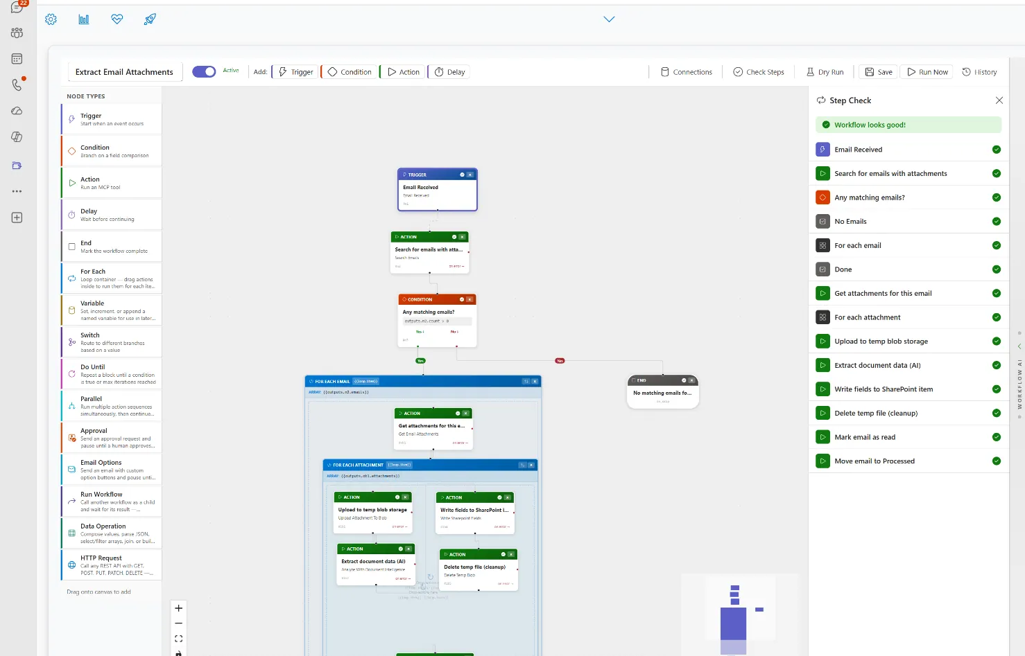 Step Check validation